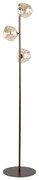 Lampa stojąca LAVA 3xG9/8W/230V brązowa/dymna beżowa