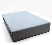 Prześcieradło grafitowe jersey premium | LaCama