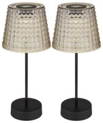 Globo 36634-2S - ZESTAW 2x LED Oświetlenie solarne SOLAR LED/0,06W/3V IP44 szary