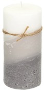 Świeca Lucia 14cm marble grey