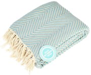 Bawełniany koc 150x235 cm Herringbone – Rex London