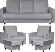 Zestaw wypoczynkowy wersalka fotele Family Meble