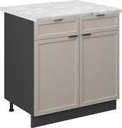 Szafka dolna do kuchni greybeige 80x60x82 fame-line