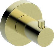 Luisa haczyk ścienny ze stali nierdzewnej szczotkowane złoto - Essebagno