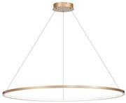 Lampa LED SATURNO LED/65W/230V pr. 120 cm IP44 złota, na lince