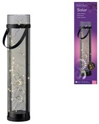 Lampa solarna LANTERN GREY 46 cm szara