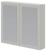 Szafka lustrzana dwudrzwiowa 80cm TORETO Kaszmir Soft Close Nowoczesna