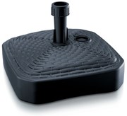 Podstawa parasola kwadratowa 39 cm antracytowa rattan PROSPERPLAST