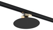Nowoczesna czarna lampa sufitowa do systemu szynowego 1-fazowego 2-punktowa - Iconic Pulley Nowoczesny Oswietlenie wewnetrzne