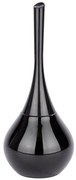 Pojemnik na szczotkę FLAKON BLACK + szczotka WC, WENKO