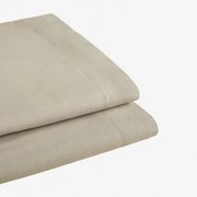 Prześcieradło Z Lnu 160g/m² Sorana Kremowa Semoline & Łóżko 150/160cm (240 X 280 Cm) - Sklum