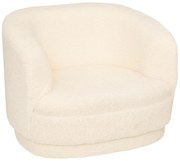 Fotel dziecięcy Teddy, materiał typu miś, wys. siedziska 18,5 cm