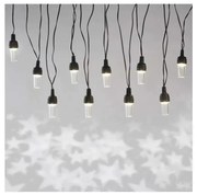 LED Zewnętrzny łańcuch bożonarodzeniowy 10xLED/9,5 m IP44 zimna biel