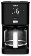 Czarny przelewowy ekspres do kawy Smart'n'light CM600810 – Tefal