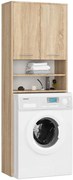Słupek stojący nad pralkę dąb sonoma A0-K78