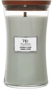 WoodWick Świeca zapachowa w dużym wazonie Lavender & Cedar, 609 g