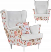 Fotel uszak Ari Print Duo Family Meble