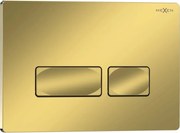 Mexen Tex 04 przycisk spłukujący, złoty szampański błyszczący - 6104-08