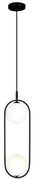 Nowoczesna czarna lampa wisząca - K142 C5-D88