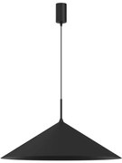 Lampa wisząca na lince CAPITAL 1xGX53/15W/230V śr. 60 cm czarna