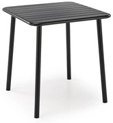 Stolik ogrodowy BOSCO 70x70 czarny HALMAR