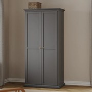 Dwudrzwiowa szafa Paris 2 kolor szary