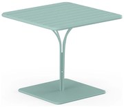 Stół ogrodowy metalowy dł. 80 cm - Migdałowa zieleń - MIRMANDE marki MYLIA