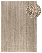 Beżowy dywan z juty 190x280 cm Bouclé – Hanse Home