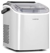 Klarstein Caldwell 12kg/24h 0.5L Kostkarka do Lodu Srebrny