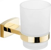 Mexen Zoja kubek na szczoteczki, złoty - 7019138-50