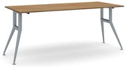 Stół konferencyjny do biura WIDE, 180x80 cm, orzech