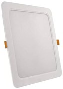 LED Oswietlenie wpuszczane LED/24W/230V 22x22 cm biały