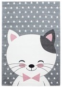 Różowo-szary dywan dziecięcy 80x150 cm Kids – Ayyildiz Carpets