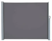 Szara metalowa osłona balkonowa 300x160 cm – Garden Pleasure