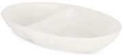 Talerz na przekąski porcelanowy OVAL, 12 x 20 x 3 cm
