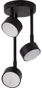 Żyrandol na drążku NEMO 3xGX53/12W/230V czarny