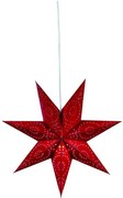 Markslöjd 700122 - Dekoracja bożonarodzeniowa SATURNUS 1xE14/25W/230V śr. 45 cm czerwona