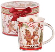 Świąteczny kubek Pierniczki w pudełku prezentowym 200 ml