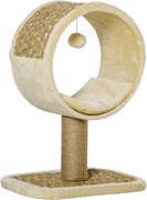 Drapak dla Kota Zabawka Płyta Wiórowa Khaki Beżowy Kawowy | Aosom PL