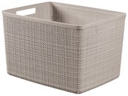 Plastikowy koszyk do przechowywania 36x28x23 cm Jute L – Curver