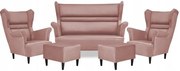 Zestaw wypoczynkowy sofa + 2 fotele Family Meble
