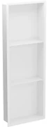 Mexen X-Wall-R półka wnękowa z kołnierzem i półką 90 x 30 cm, biała - 1920903010S