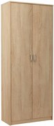 Skandynawski regał z drzwiczkami dąb sonoma C7-W85