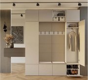 Garderoba HAGA IV | Kaszmir | 200x35x238 | Meble do  Przedpokoju