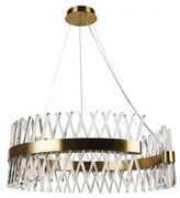 LED 175W lampa wisząca 230V 3000-6500K złota + DO, ściemnialna