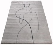 Dywan z wiskozy Alex impresja 100 cm x 140 cm