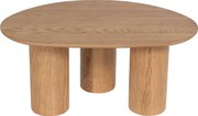 Stolik kawowy z okleiną dębową - Jasny naturalny - OSINAR