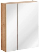 Podwieszana szafka łazienkowa z lustrem G7-A04