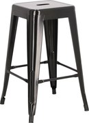 Stołek barowy Paris insp. Tolix 66 cm czarny