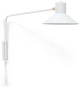Biały kinkiet ø 20 cm Aria – Kave Home